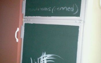 Chalkboard Fridge
