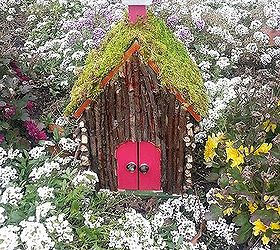 home made fairie houses, crafts, gardening