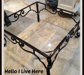rustic diy coffee table, diy, how to, painted furniture, rustic furniture, woodworking projects, Painted base in