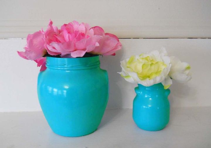 how to turn a plain jar into a beautiful vase, crafts