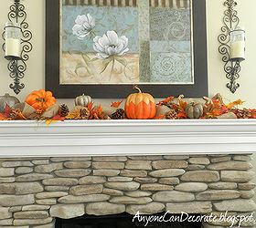fall mantle decorations, seasonal holiday decor