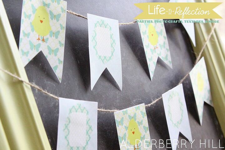 egg hunt pennant banner amp sign life n reflection free printable, crafts, easter decorations, seasonal holiday decor