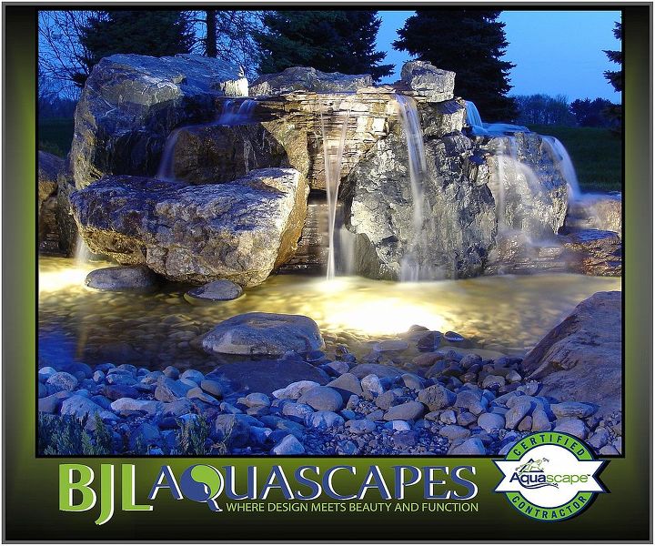 pondless waterfalls disappearing waterfalls waterfall ideas in new jersey bjl, landscape, outdoor living, ponds water features, Upper watrefall area of the larger pondless waterfall section