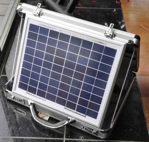 homemade solar laptop charger, go green, lighting, power on the go