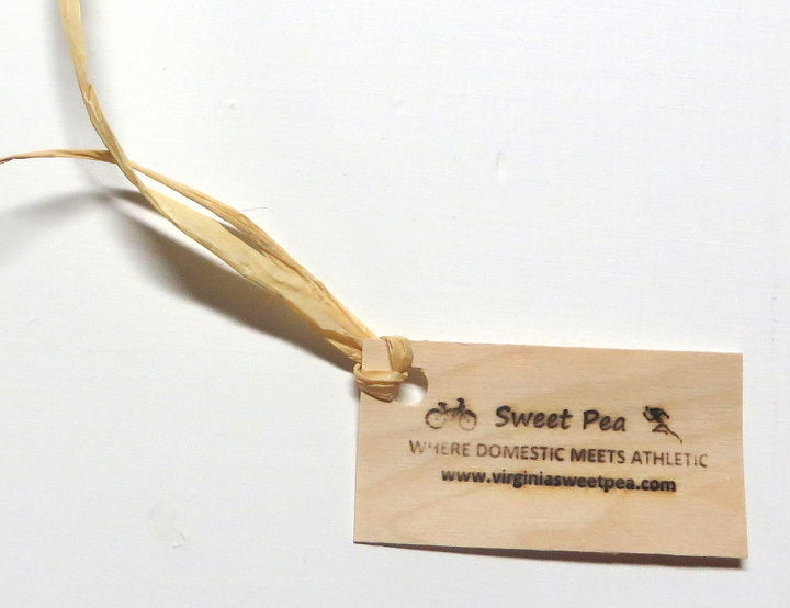 diy tags using a woodworker s branding iron, crafts, woodworking projects, My blog s URL is on the front of the tag and the back is where I will write a product description and price