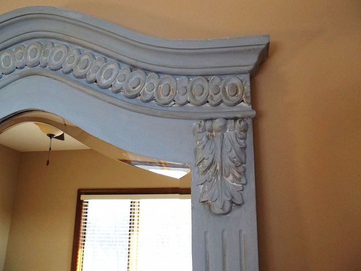 diy painted mirror, home decor, painting