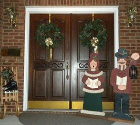 christmas past a home garden tour, christmas decorations, curb appeal, seasonal holiday decor