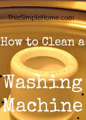 how to clean a top loading washing machine soap scum, appliances, cleaning tips
