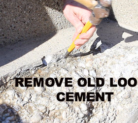cement step repair get your curb appeal back in one day, concrete masonry, curb appeal, diy, home maintenance repairs, how to
