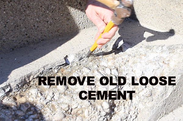 cement step repair get your curb appeal back in one day, concrete masonry, curb appeal, diy, home maintenance repairs, how to