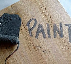 7 steps to diy chalkboard tags, chalkboard paint, crafts, DIY chalkboard paint mixture non sanded grout flat latex paint and some Floetrol