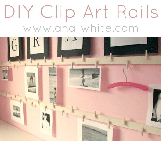 diy clip art rails, crafts