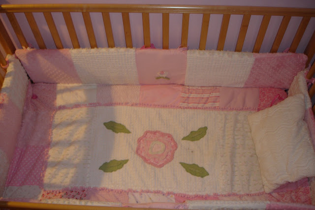 from baby quilt to big girl comforter, crafts, Baby Quilt