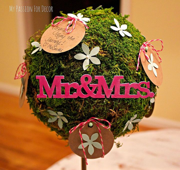 best wishes topiary wedding centerpiece michaels pinterest party, crafts, There are so many ways you can use this idea in your own home A family memory tree a birthday wishes tree Thanksgiving blessings or even a year long memories tree