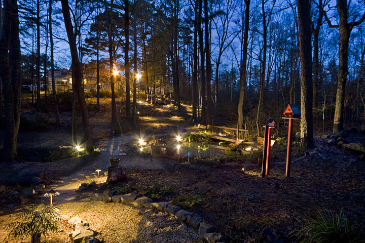 custom outdoor lighting for a spectacular national award winning outdoor garden by, lighting, outdoor living