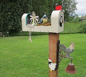 mailbox flower box, flowers, gardening, repurposing upcycling, Another use for that mailbox