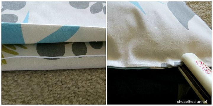 no sew pillow covers, crafts, home decor, How to make durable no sew pillow covers nosew pillows