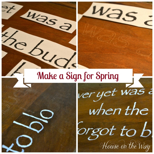 diy hand painted sign for spring, easter decorations, painting, seasonal holiday d cor