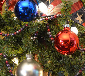 decorating a tree for the fourth of july, crafts, patriotic decor ideas, seasonal holiday decor