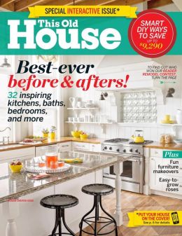 stencil spotting this old house magazine features cutting edge stencil, diy, home decor, painting