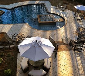 pool in a pool concept, decks, outdoor living, patio, pool designs, spas