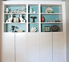 Built-In Billy Bookcases From Ikea