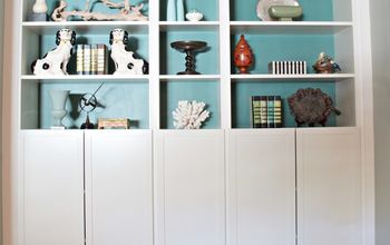 Built-In Billy Bookcases From Ikea