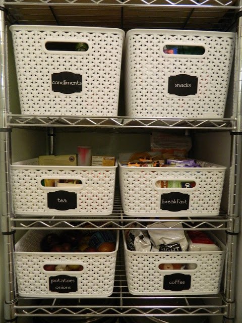 save money and get organized in 2014, organizing, Gave our pantry a make over