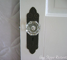 here s a chemical free way to restore your vintage door hardware, doors, Door hardware After