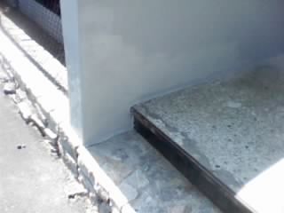 stucco repair, After stucco patch
