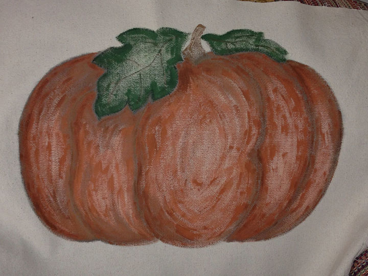 another little pumpkin pillow, crafts