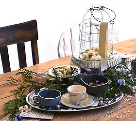 make your own party decorations for a food centrepiece, home decor, Merry Christmas Happy New Year Happy Birthday take your pick A vignette lovely enough to last a whole lot longer than your chosen celebration Let s eat