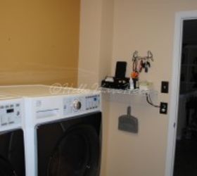 laundry room get s a makeover, diy, home decor, how to, laundry rooms, organizing, shelving ideas, storage ideas, Wire Racks gone