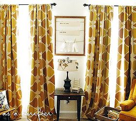 blackout lined curtains, crafts, home decor, living room ideas