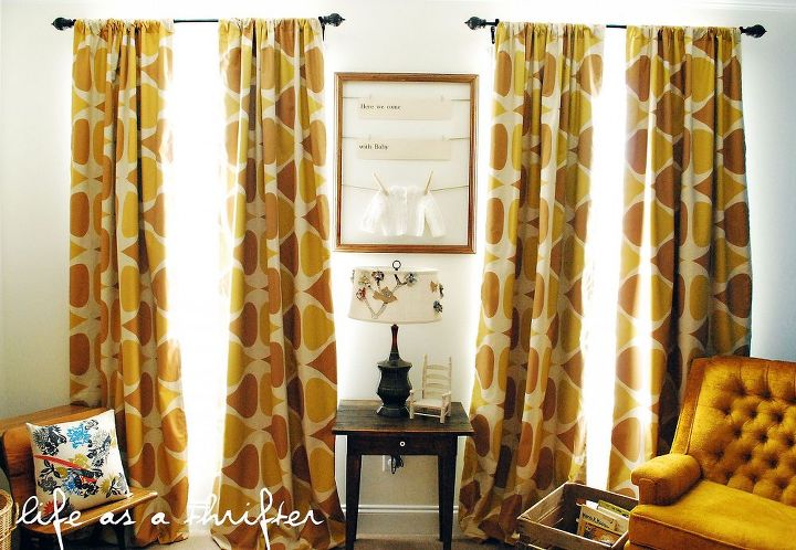 blackout lined curtains, crafts, home decor, living room ideas
