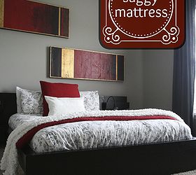 how to fix a mattress that sinks in the middle, painted furniture