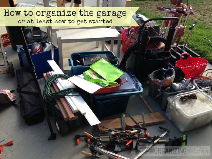 como organizar a garagem, Ajude a organizar sua garagem