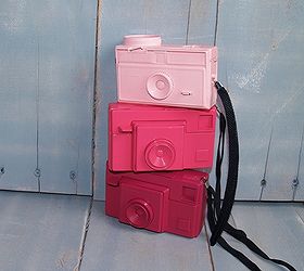 update old cameras with paint for fresh room decor, crafts, home decor, painting, repurposing upcycling