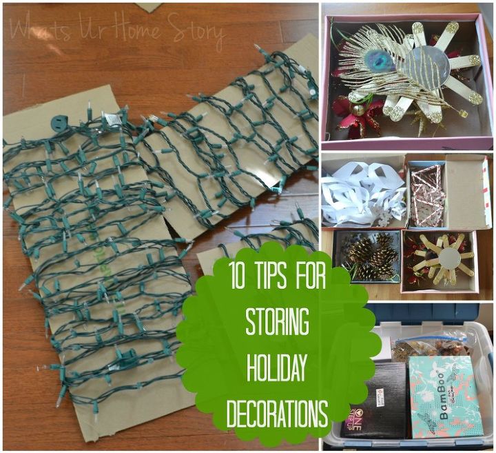 10 easy tips for storing your holiday decorations, cleaning tips, seasonal holiday decor