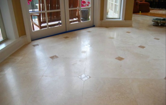 floor tile cleaning, home maintenance repairs, tile flooring, Marble Polishing Before