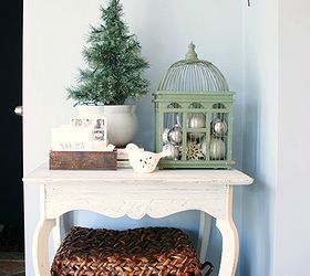christmas in the sitting room, living room ideas, seasonal holiday decor, Christmas vignette
