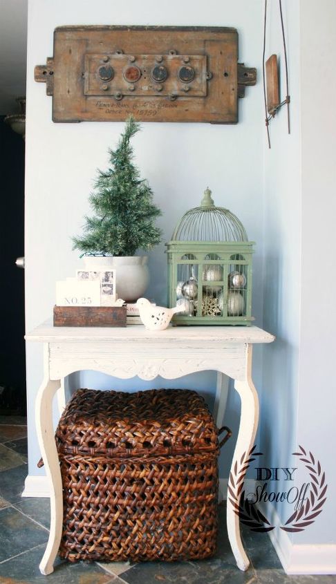 christmas in the sitting room, living room ideas, seasonal holiday decor, Christmas vignette