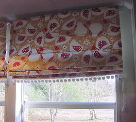 kitchen makeover, home decor, kitchen design, The Roman Shades were easy to make but time consuming I m very happy with how they turned out