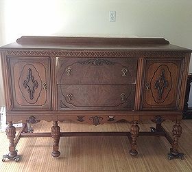 q what do you suggest for this antique sideboard, painted furniture, repurposing upcycling