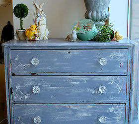 i love how this eastlake dresser painted with milk paint turned out, painted furniture