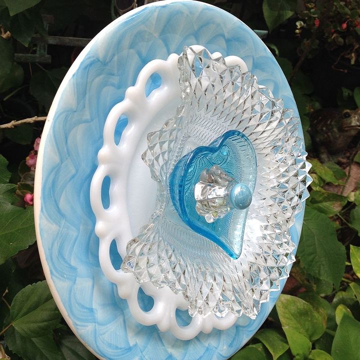 more plate flowers i ve made for gifts and to sell, Side view of my favorite plate flower gorgeous