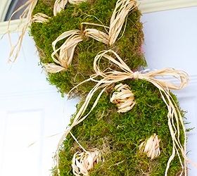 green eggs and glam, crafts, easter decorations, seasonal holiday decor, wreaths, Mossy Eggs Easter Decor