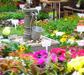 this cute pump w bucket fountain at abner s garden cntr in wheatridge, gardening, outdoor living, ponds water features
