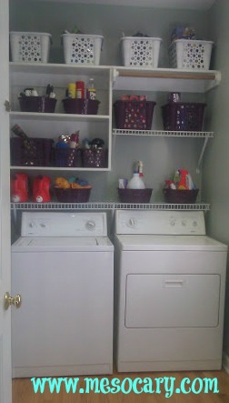 laundry room makeover for under 100, home decor, laundry rooms, finally clean and organized