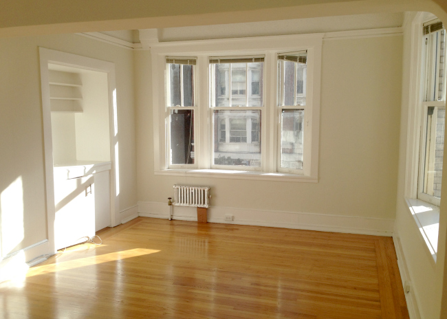 new year new apartment, home decor, urban living, Living Room with bay windows